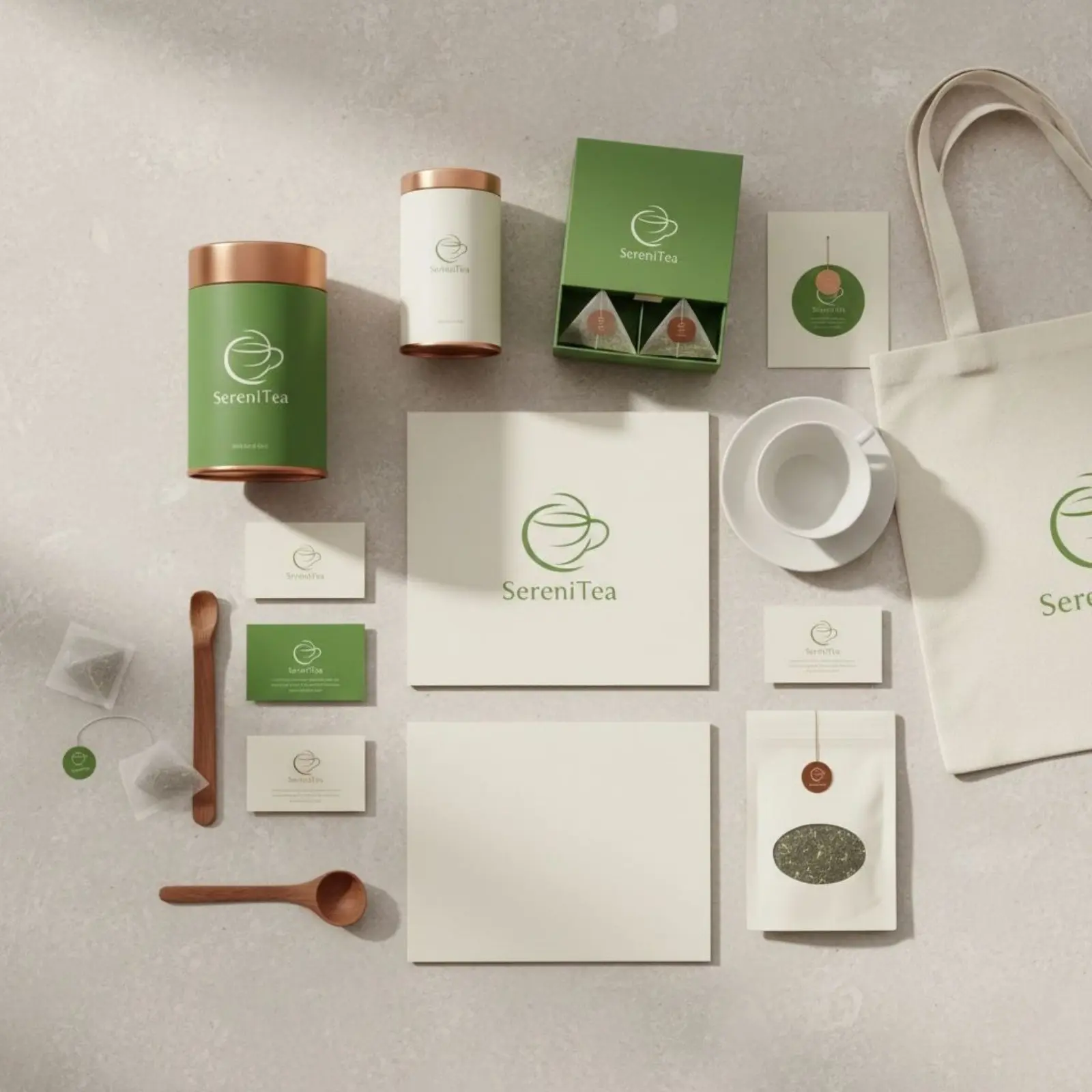 هوية SereniTea